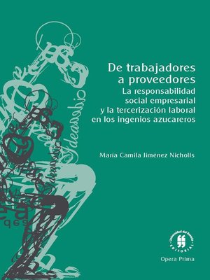 cover image of De trabajadores a proveedores
